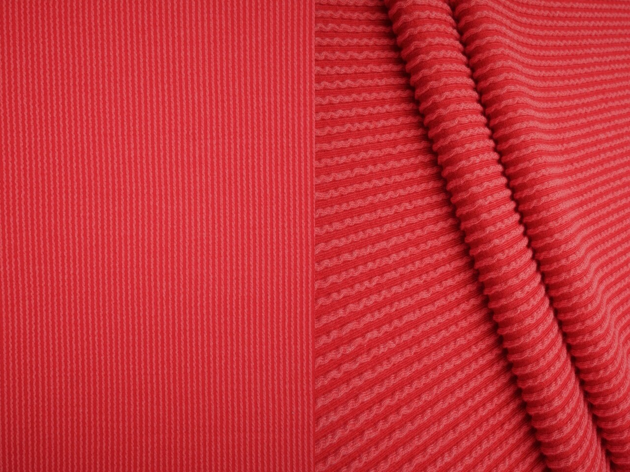 1 Yard Jacquard Double Knit Rib Stretch 80% Polyester, 15% Rayon, and 5% Spandex Fabric 52" Wide